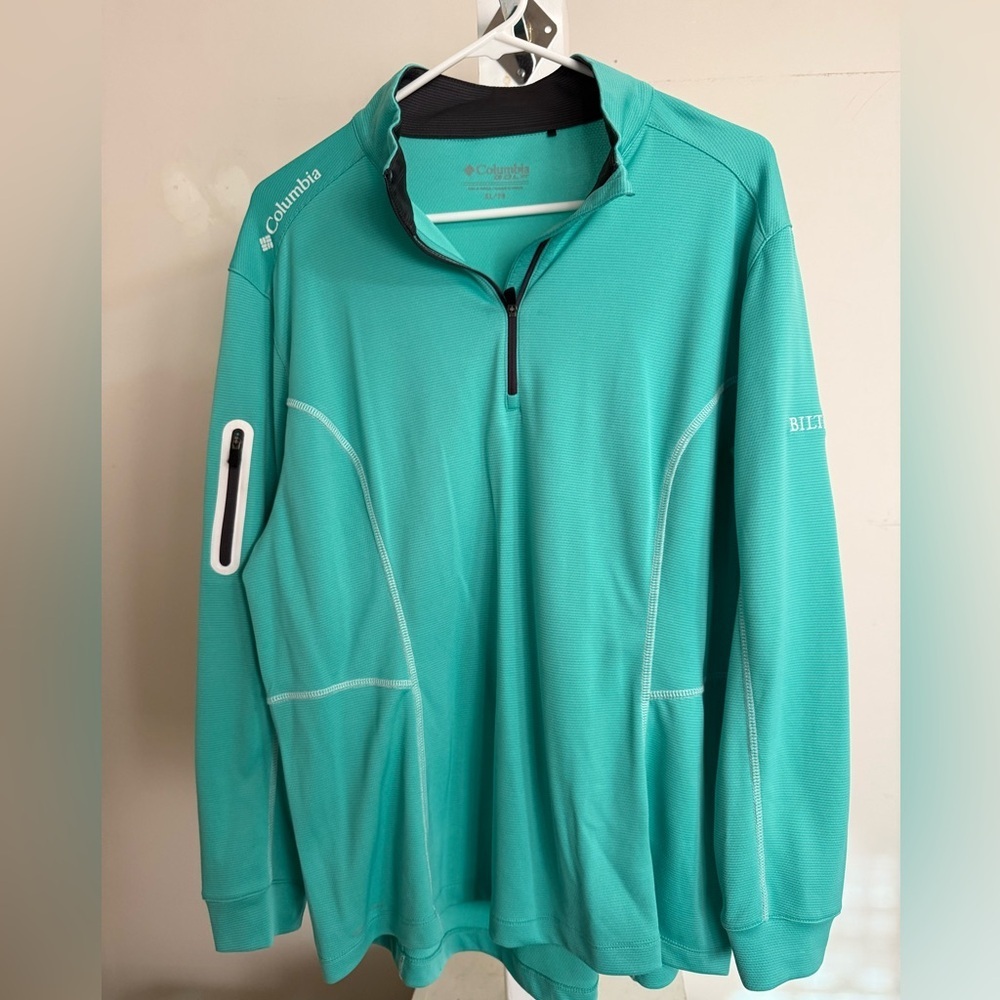 Columbia Men's Golf Omni-Wick Shotgun 1/4 Zip Pullover